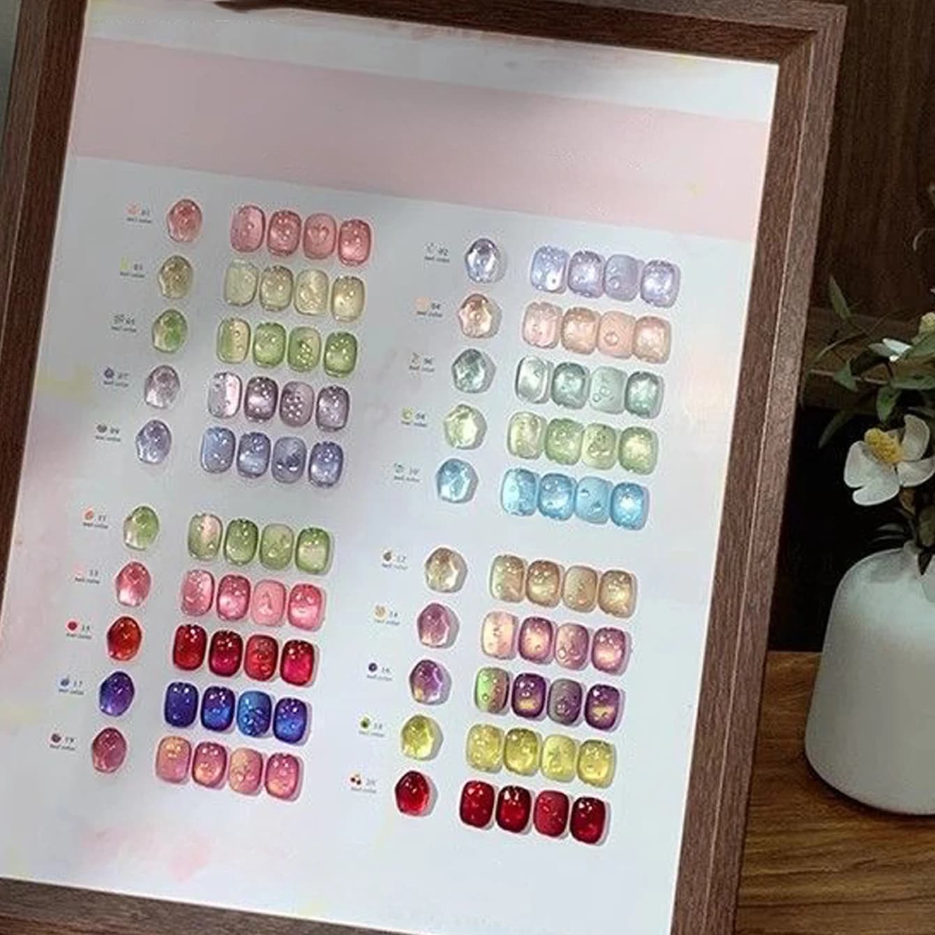 1-20 Stück 12ML Beliebter Frucht-Cat-Eye-Magnet-Gel-Nagellack Glasperlen Cat-Eye-Nagellack Blaue Nägel Nagelzubehör Grüne Nägel