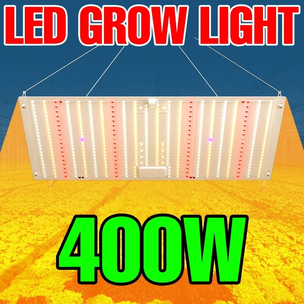 400W LED Vollspektrum Wachsen Licht Quantum Board Pflanze UV Lampe Innen Gewächshaus Zelt Gemüse Obst Hydrokultur Füllen Beleuchtung