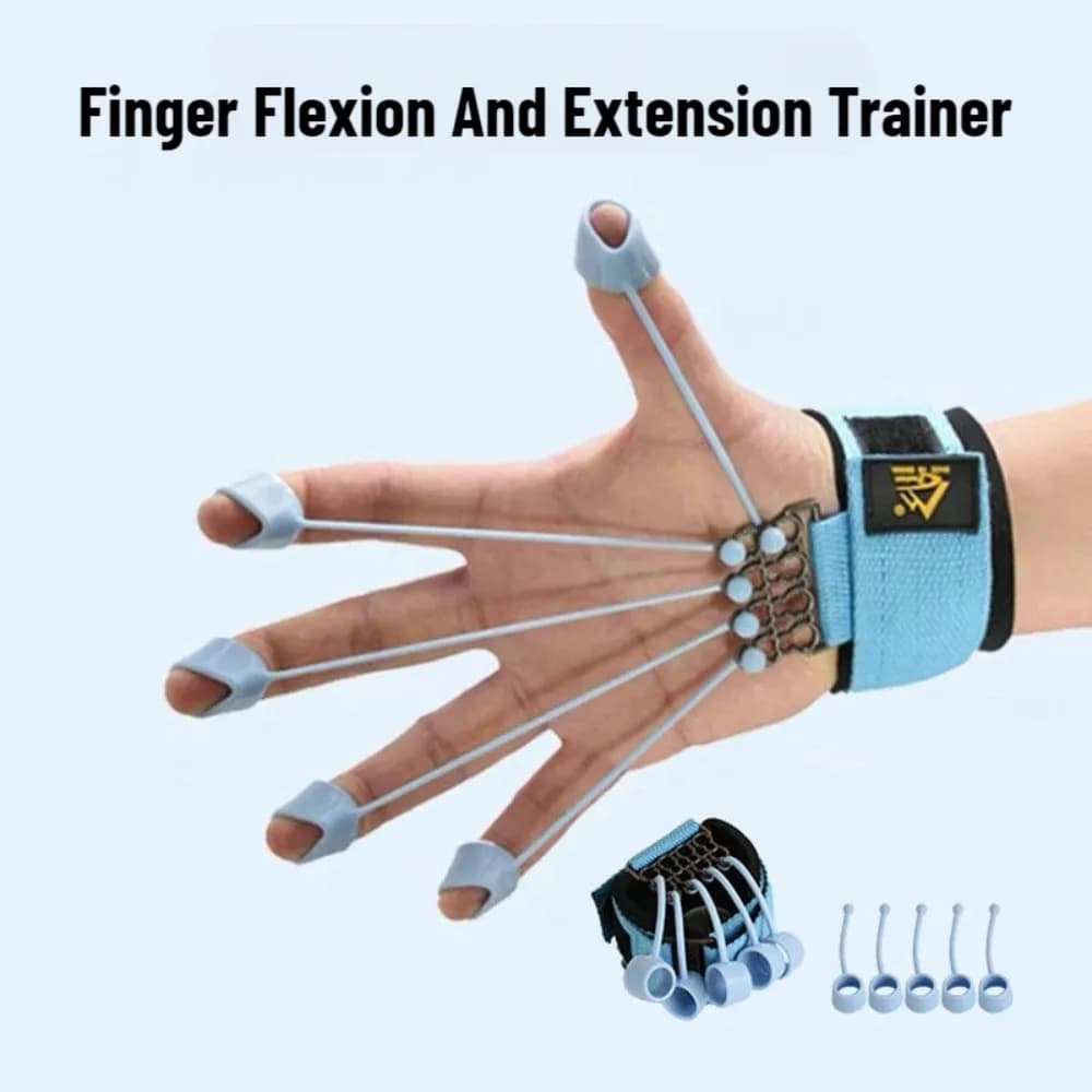 Finger Flexing Stretching Trainer Silikon Finger Stretcher Übung Puller Grip Ball Hand Rehabilitation Gerät Ausrüstung