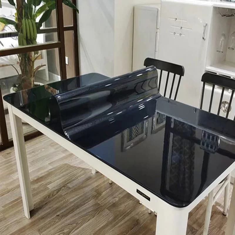 2022 PVC Wasserdichte Tischdecke Weichen Glas Öl-proof Wischen-Freies Tischdecke Tisch Matte Frosted Tischdecke Kristall Platte 1,0mm