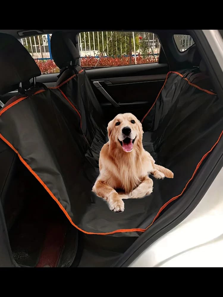 Hunde-Autositzbezug für den Rücksitz, Oxford-Stoff, langlebig, kratzfest, Hundehängematte, Haustiersitzbezug, Schutz für Autos, LKWs und SUV