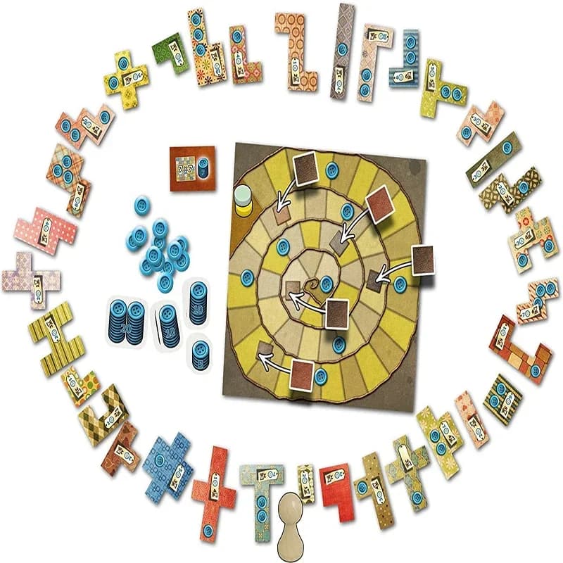 Patchwork-Kampfbrettspiel, Kartenbrettspiel, 2-Personen-Familie/Party, Kinder, bestes Geschenk, Kampf, Indoor-Unterhaltung, lustiges Spiel, verpackt