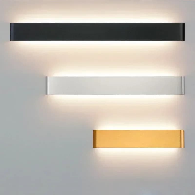 Moderne LED-Wandleuchte für Nachttisch, Wohnzimmer, Treppen, Gang, Badezimmer, Heimdekoration, Wandleuchte, Innenbeleuchtung, Glanz