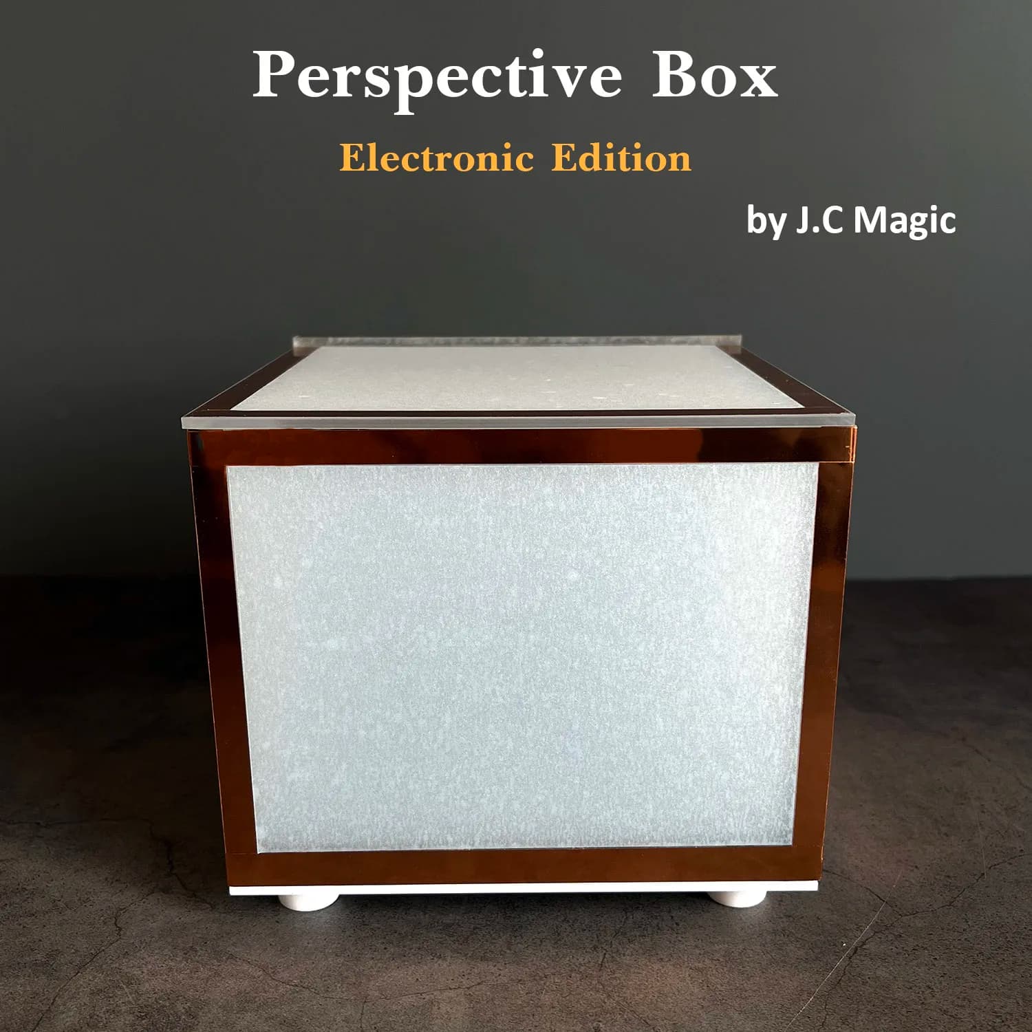 Perspective Box (Electronic Edition) von J.C Magic Tricks Sense the Objects in undurchsichtiger Box Prediction Stage Illusions Gimmick Prop