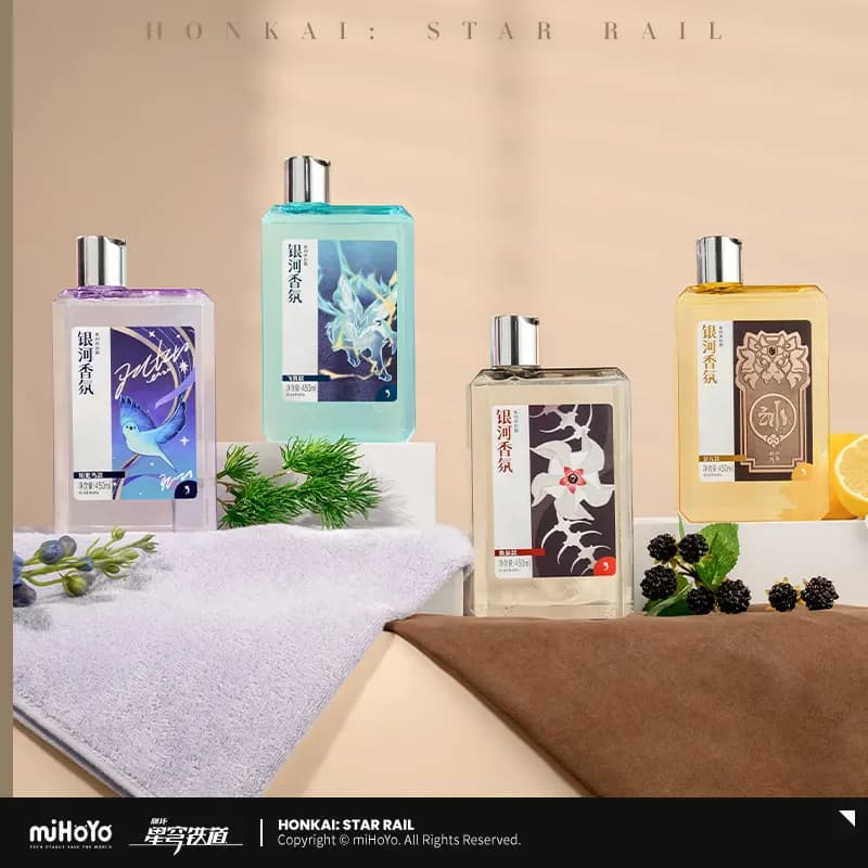 [Original] miHoYo Honkai:Star Rail Galaxy Fragrance Series Duschgel Robin Acheron ‌   Feixiao Jing Yuan Prop Cosplay Weihnachtsgeschenke