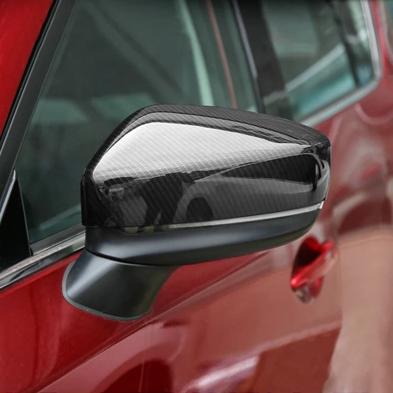 Für Mazda CX-5 CX-9 2017-2025 Carbon Fiber Außen Seite Rückspiegel Schutzhülle CX5 CX9 Zubehör
