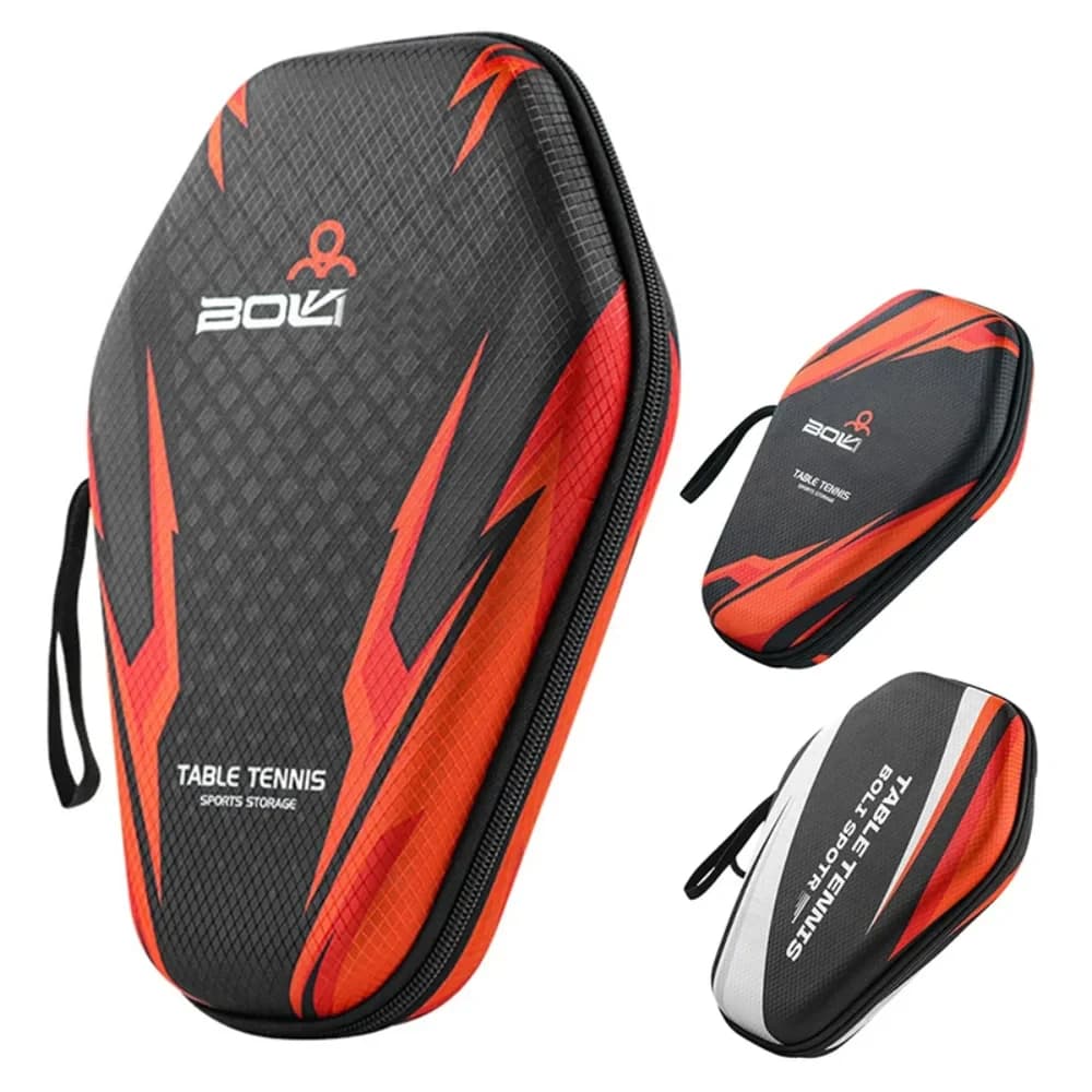 1 stücke Tischtennis schläger Taschen Eva Harts chale wasserdicht staub dicht Tischtennis Paddel Box Fall Aufbewahrung tasche mit Hands ch laufe gut