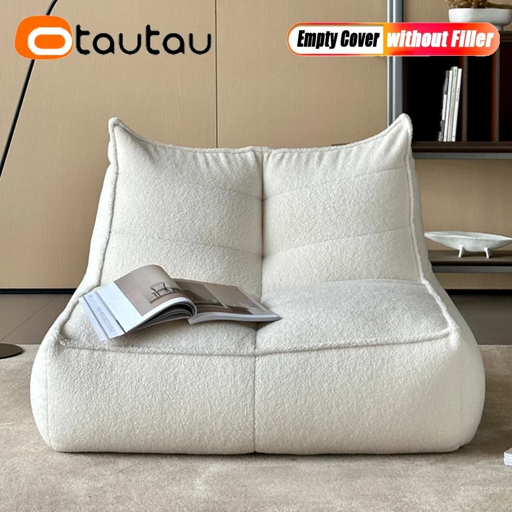 Otautau Sitzsack Liege bezug ohne Füll boden Sitz Sitzsack Schlafs ofa Ottomane Hocker Fuß stütze Hocker sf196