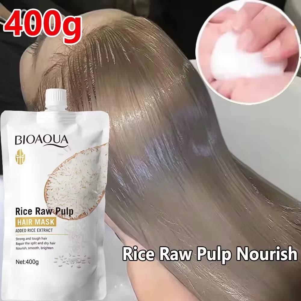 10/30/50/100/400 g magische Keratin-Haarmaske, 5 Sekunden reparieren beschädigtes krauses Haar, weicher, glatter, glänzender Reis,