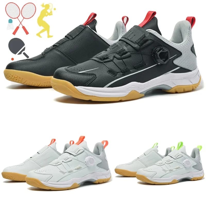 2025, hohe qualität, Marke Neue Badminton Schuhe Herren Tennis Anti-twish Design Atmungsaktive Sportschuhe Männliche Turnschuhe