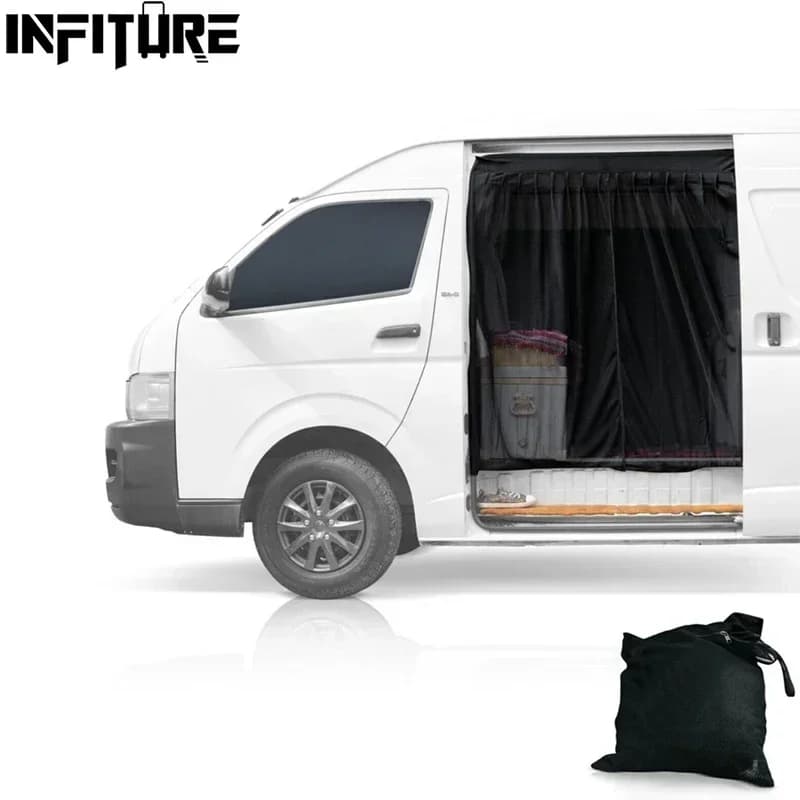 Universal Schiebetür Magnetische Insekten Moskito Fliegengitter Net Camper Fliegengitter Mesh Van Fliegen Moskitonetz für Auto Schwarz