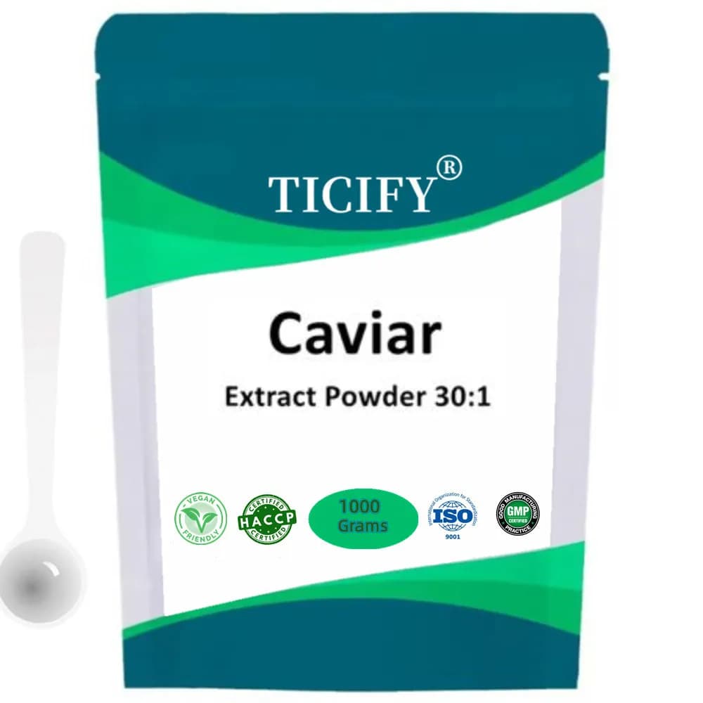 Hochwertige Kaviar extrakt Pulver Anti-Aging Anti-Radikale Straffung Reparatur DIY Kosmetik Hautpflege produkte Rohstoffe
