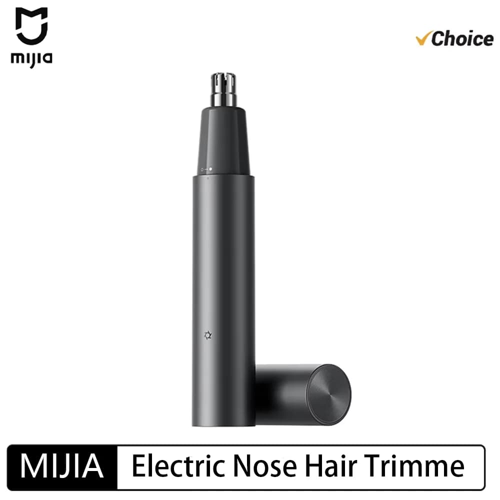 Original NEUER MIJIA Elektrischer Nasenhaartrimmer Tragbarer Nasen-Ohren-Haar-Augenbrauen-Trimmer für Männer Wiederaufladbarer Schmerzloser Clipper