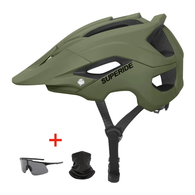 SUPERIDE In-mold DH MTB Fahrrad Helm Sport Anti-auswirkungen Straße Mountainbike Helm Männer Frauen Reiten Radfahren helm