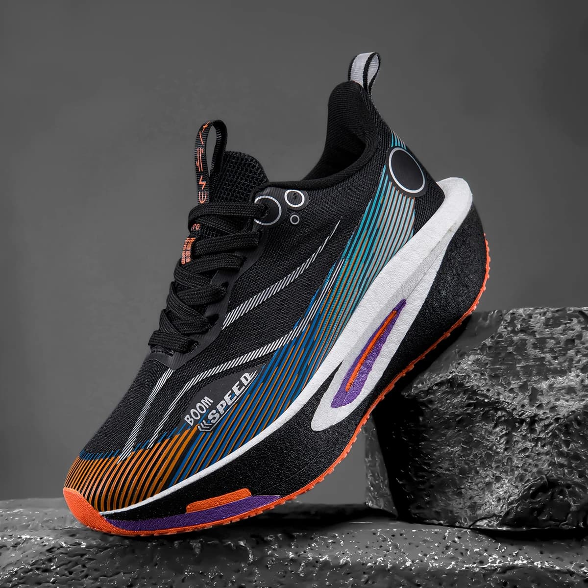 Carbonplatten-Laufschuhe für Herren und Damen, professionelle Marathon-Rennschuhe, atmungsaktive, leichte Straßenlauf-Trainingsschuhe