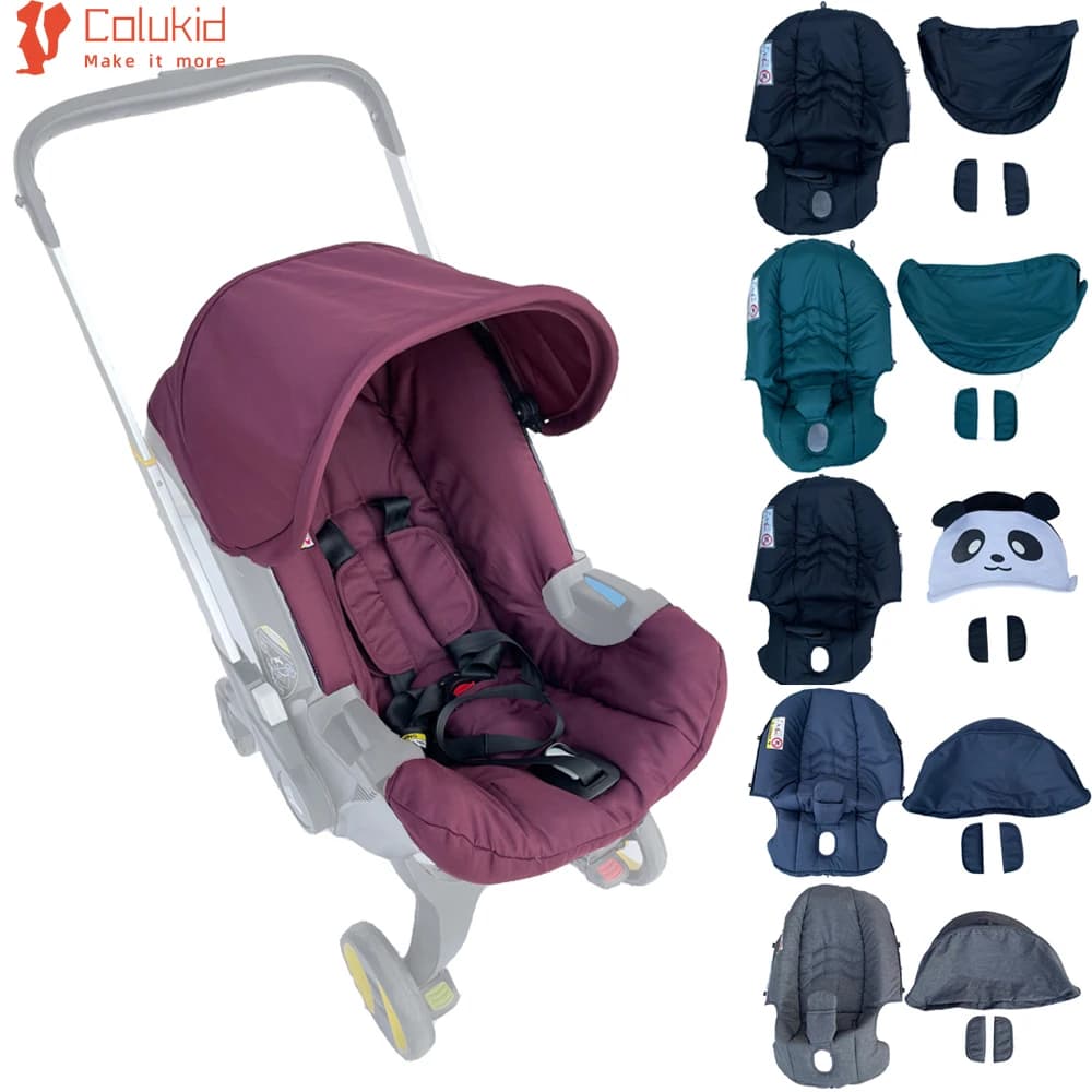 COLU KID ®   Kinderwagen-Zubehör, Sitzkissen-Wechselsets, Sonnenschutz für Doona FooFoo Autositz, Kinderwagen