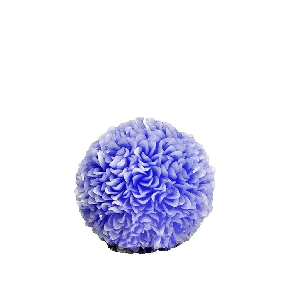 Neue geschnitzte Blume Runde Kerze Silikonformen Blumenkugel Seife Aromatherapie Formen Werkzeuge