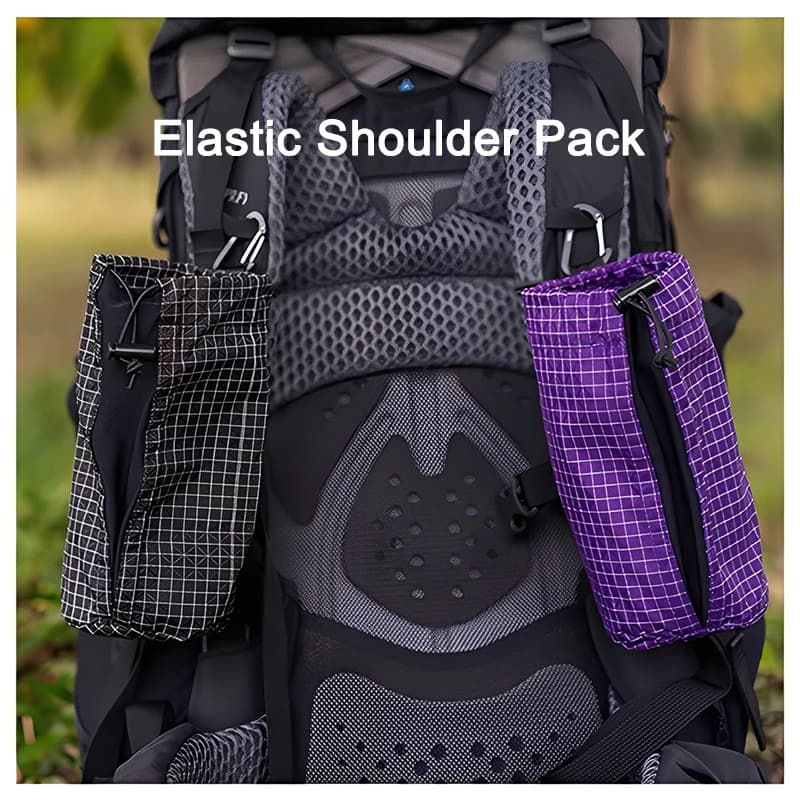 UHMWPE Elastischer Schulterrucksack, Wasserflasche, Handy-Aufbewahrungstasche, Rucksack-Ausrüstung, leichte Outdoor-Armtasche zum Wandern, Klettern