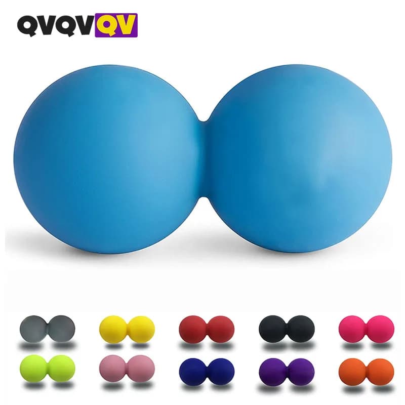Massage ball-Doppel-Lacrosse-Massage ball & Mobilität sball für die Physiotherapie-Tiefen gewebe massage gerät zur myofaszialen Freisetzung