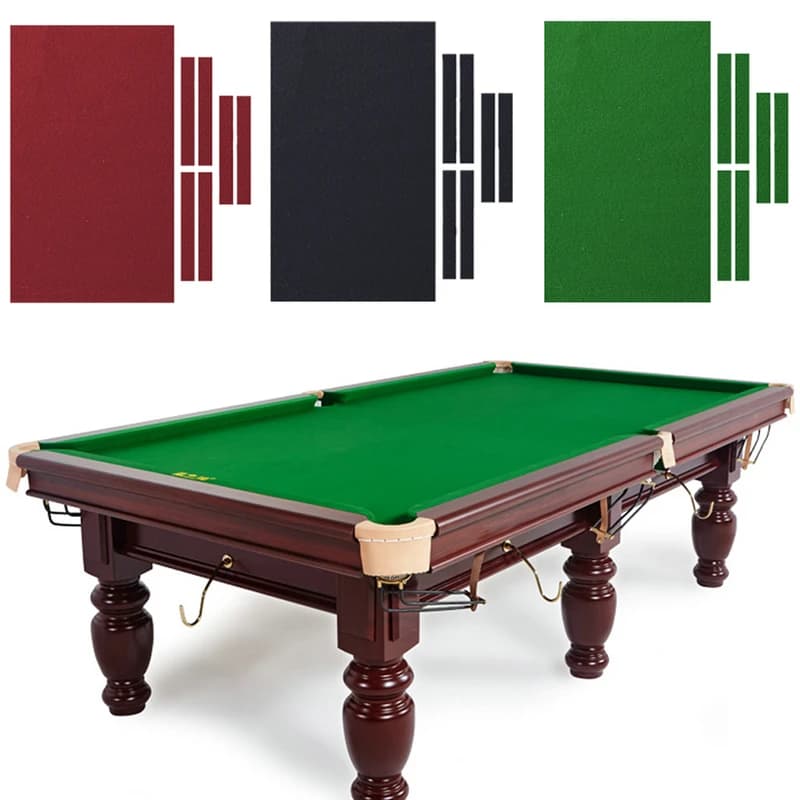 7/8/9FT Billardtischdecke Billardtisch Filz Ersatzmatte Professionelle Billard Billardtischdecke Zubehör