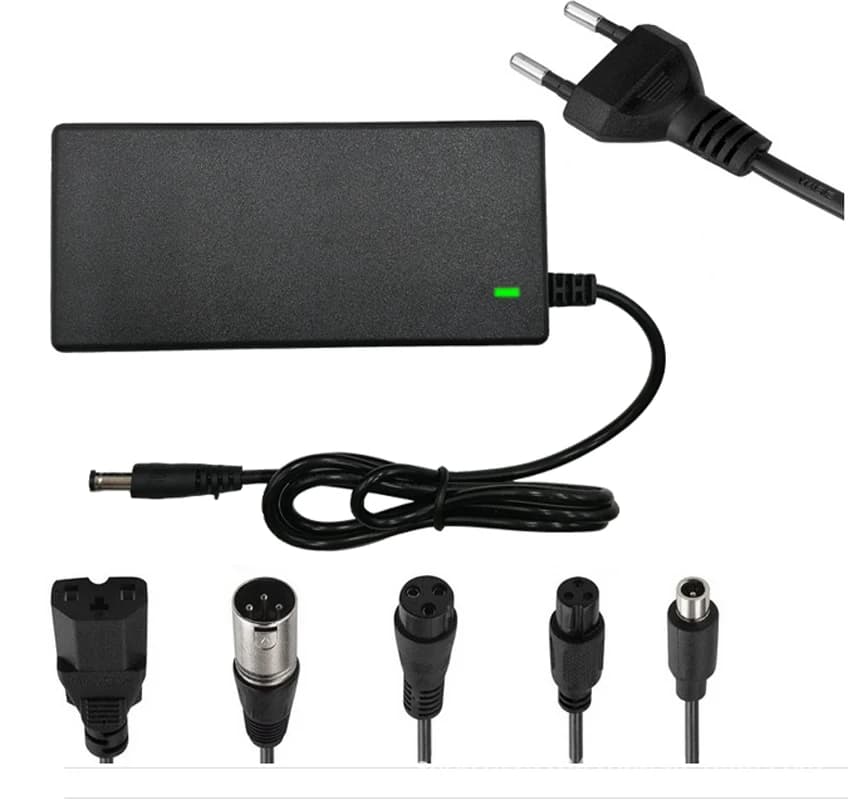 42 V/54,6 V 2A Elektrische Roller Balance Ladegerät Power Adapter Ladegerät Universal Für 36 25,2 V 25,9 V 25,6 V 24 V Lithium-Batterie