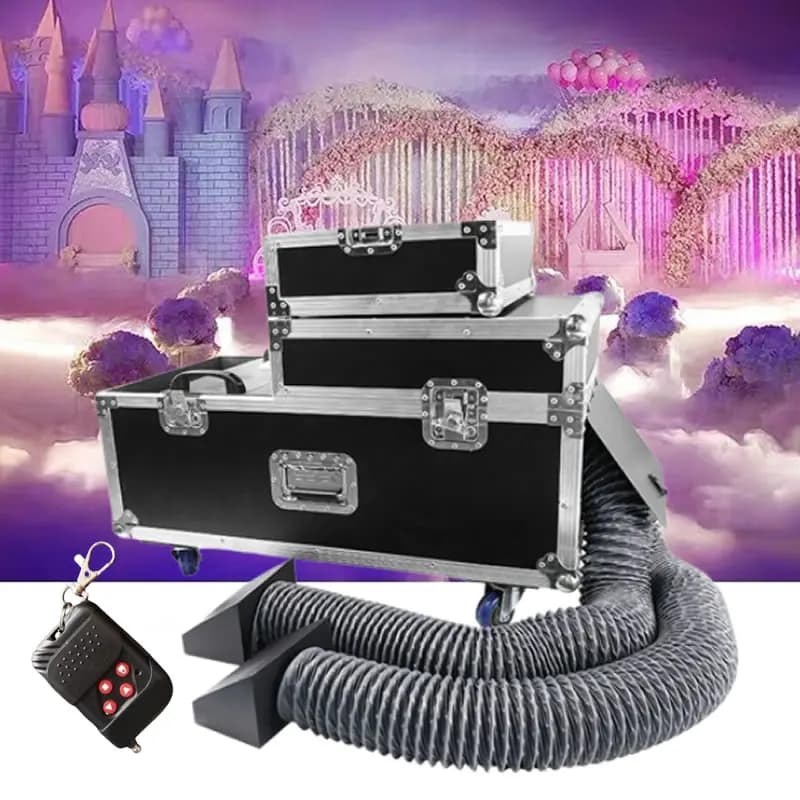 2000/3000/4000/5000W Wasser Nebel Maschine Low Liegen Nebel Rauch Maschine DMX Fernbedienung Hochzeit Ausrüstung für DJ Concern Dance