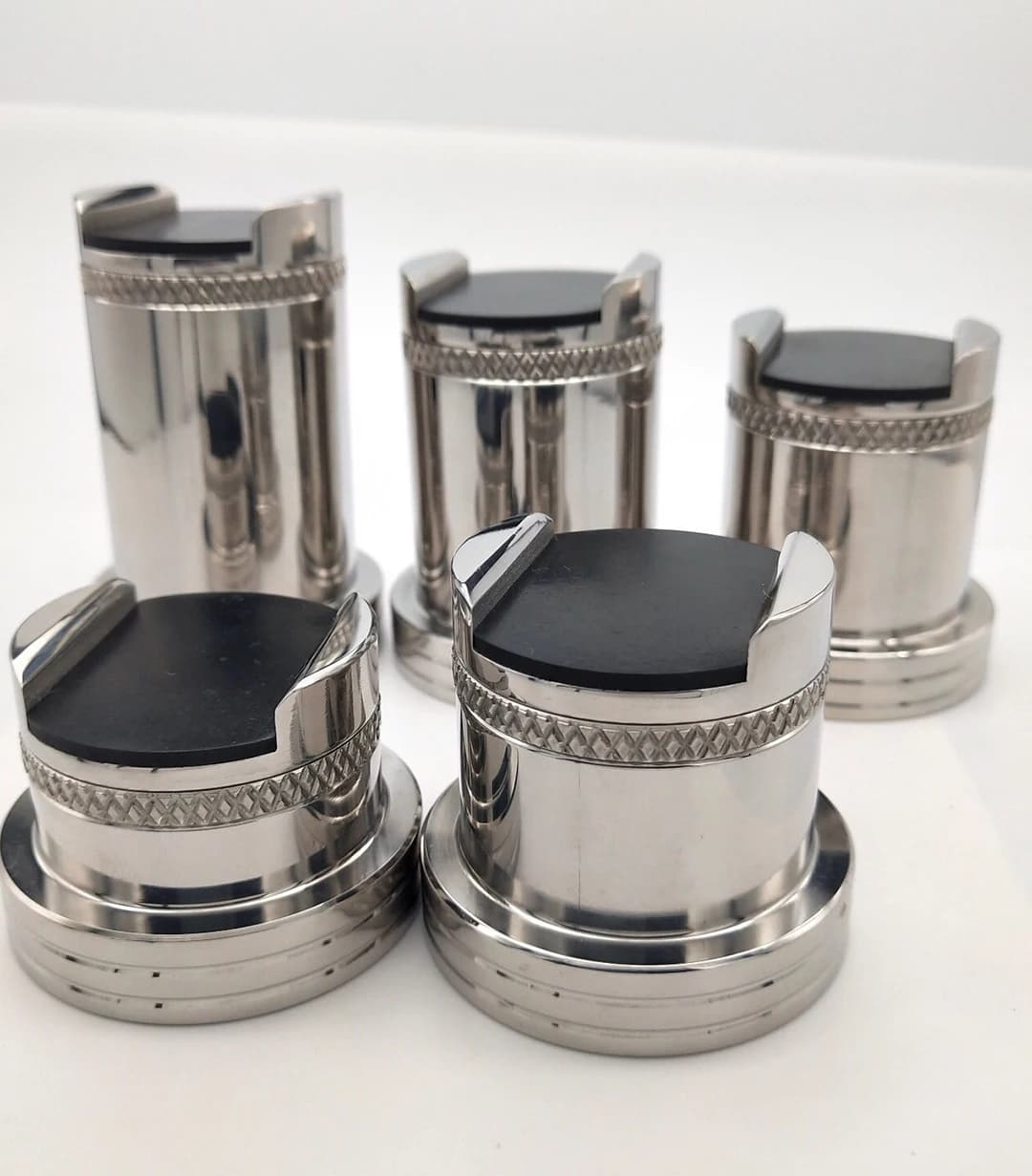 ​ ​ HiFi Audio Hochreines Aluminium Kabel Unterstützung Ständer Vibration-Isolating Rack Halterung Halter Tablett für Power Signal Kabel