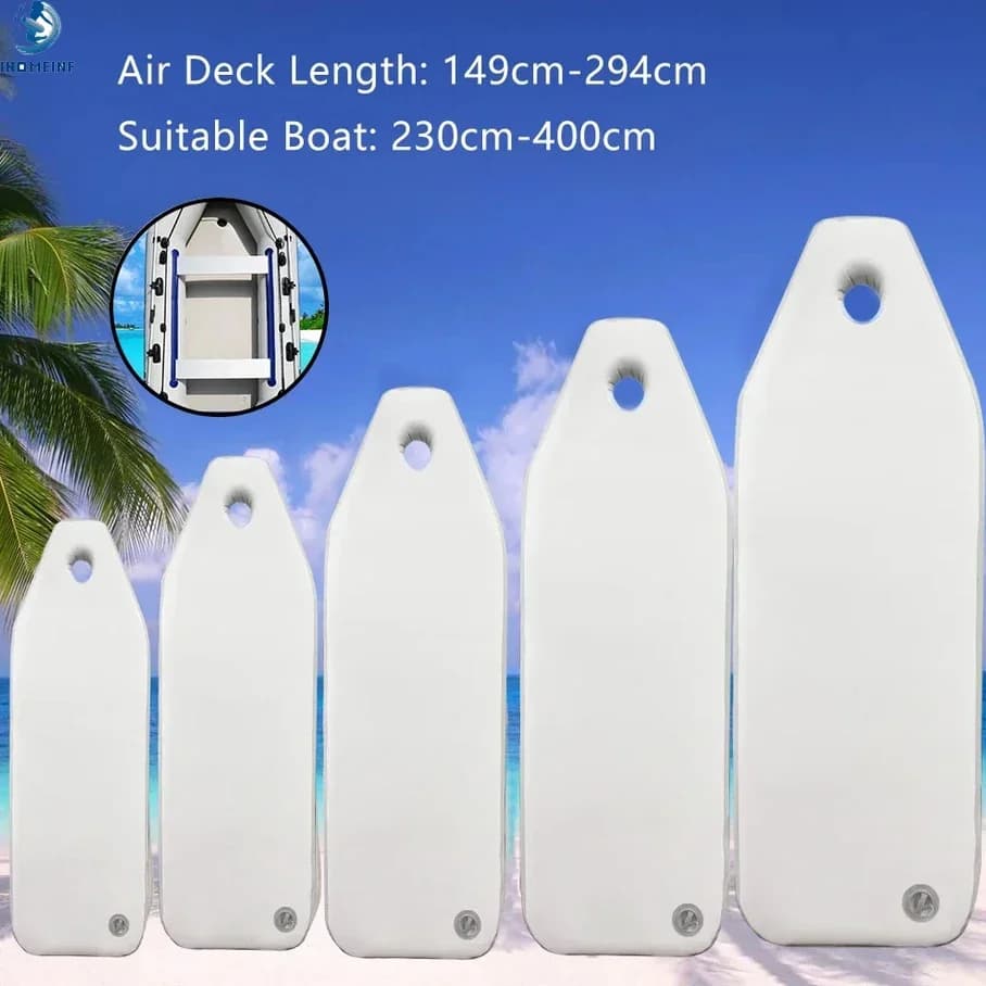 Neue Air Deck Boot Boden Geeignet für 230 cm-400 cm Angriffsboot PVC Schiff Handwerk Aufblasbare Driften Schnellboot Terrassendielen Bodenbelag