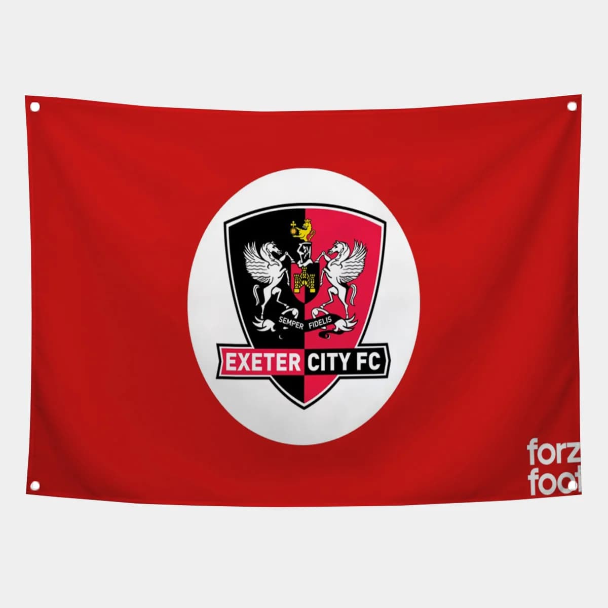 Werbeflagge zum Aufhängen von E-Exeter City F.C. Außendekorationen, dekorative Flaggen für Räume, Flaggen und Banner, Heim- und Gartendekoration