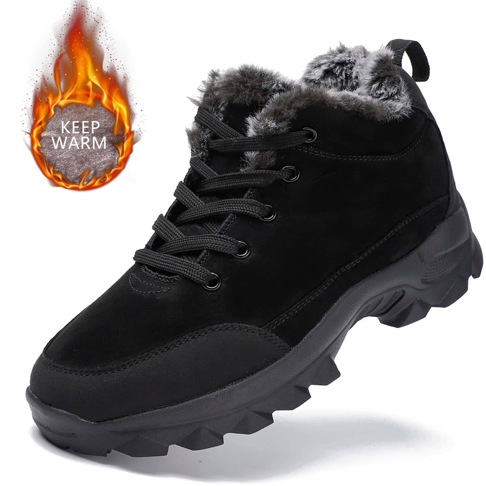 Männer Schneeschuhe Winter Outdoor Wanderschuhe leichte Turnschuhe für Männer Winters chuhe Botines Tenis Herren Wandern Stiefeletten Schuhe