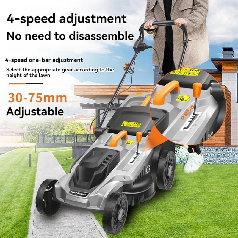 2400w 220v Hochleistungs-Unkraut bekämpfung maschine 3600 U/min elektrischer Rasenmäher Hands chub grass chneid werkzeug Rasenmäher