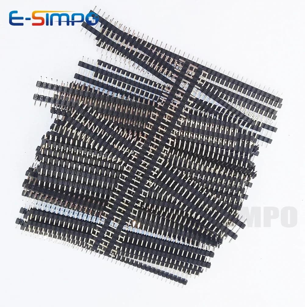 10 stücke 2,0mm Platinen abstands halter 1/2 x40p gerade ein-/zweireihiger doppelter Kunststoff l8.7/11/15/21-35mm Gold zerbrechlicher
