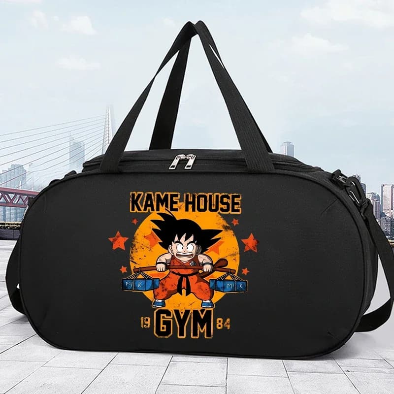 Dragon Ball Herren Reisetasche Goku Cartoon Anime Wasserdichte Sporttasche Fitness Handtasche Aufbewahrungstasche Jungen Umhängetasche Geschenke