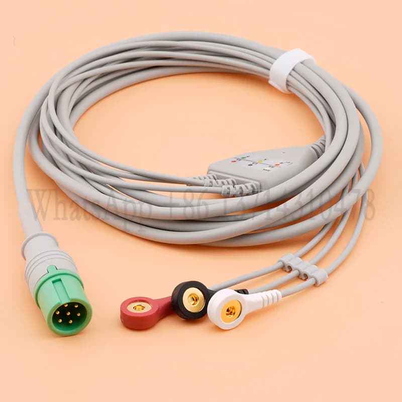 Für contec cms6000 6000-vet 9200 7000plus plus EKG 3 5 Kabel aat0005 ait0006 aat0007 ait0008 aat0013