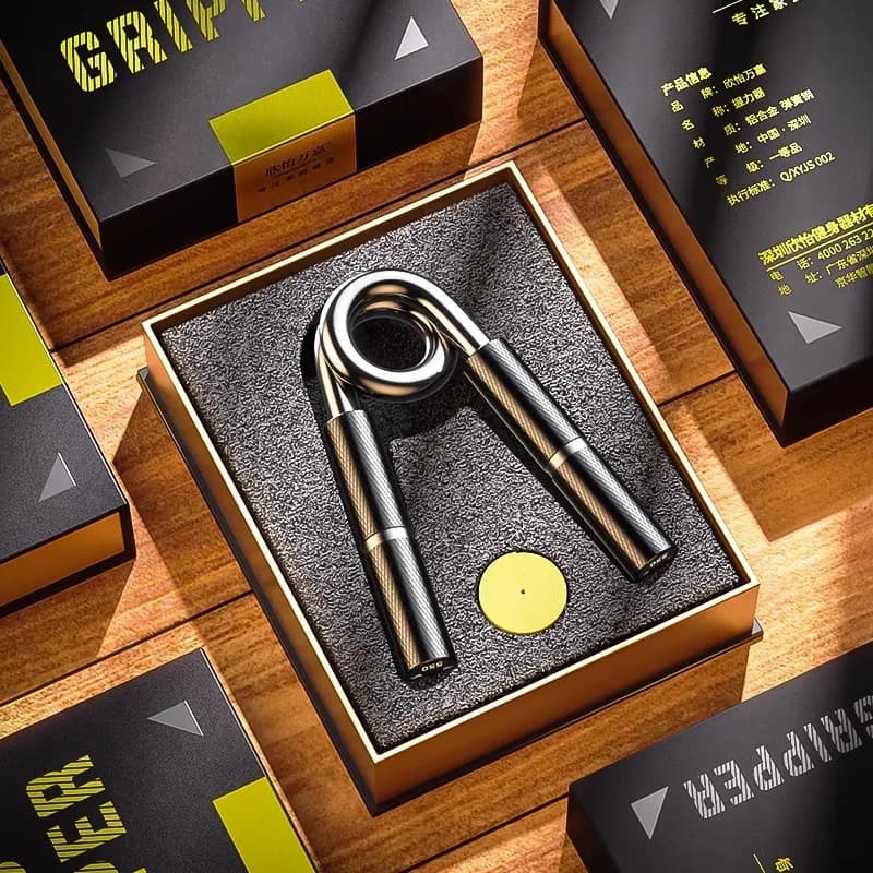 Big Grip Strength Gerät Männlich High End Professionelle Grade 400-750 Pfund Hand Power Finger Power Training Ausrüstung Geschenk box Set