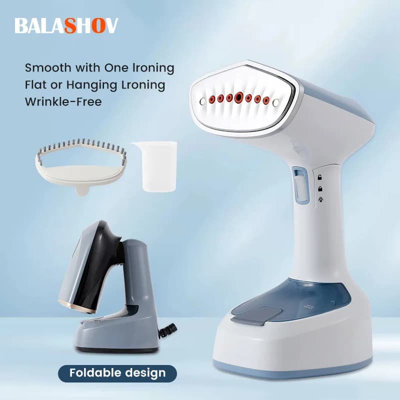 150 ml Handhalte-Bügelmaschine, 1500 W, Schnellheiz-Dampfglätter, Haushaltsdampf-Hand-Stoffdampfer für Zuhause und Reisen