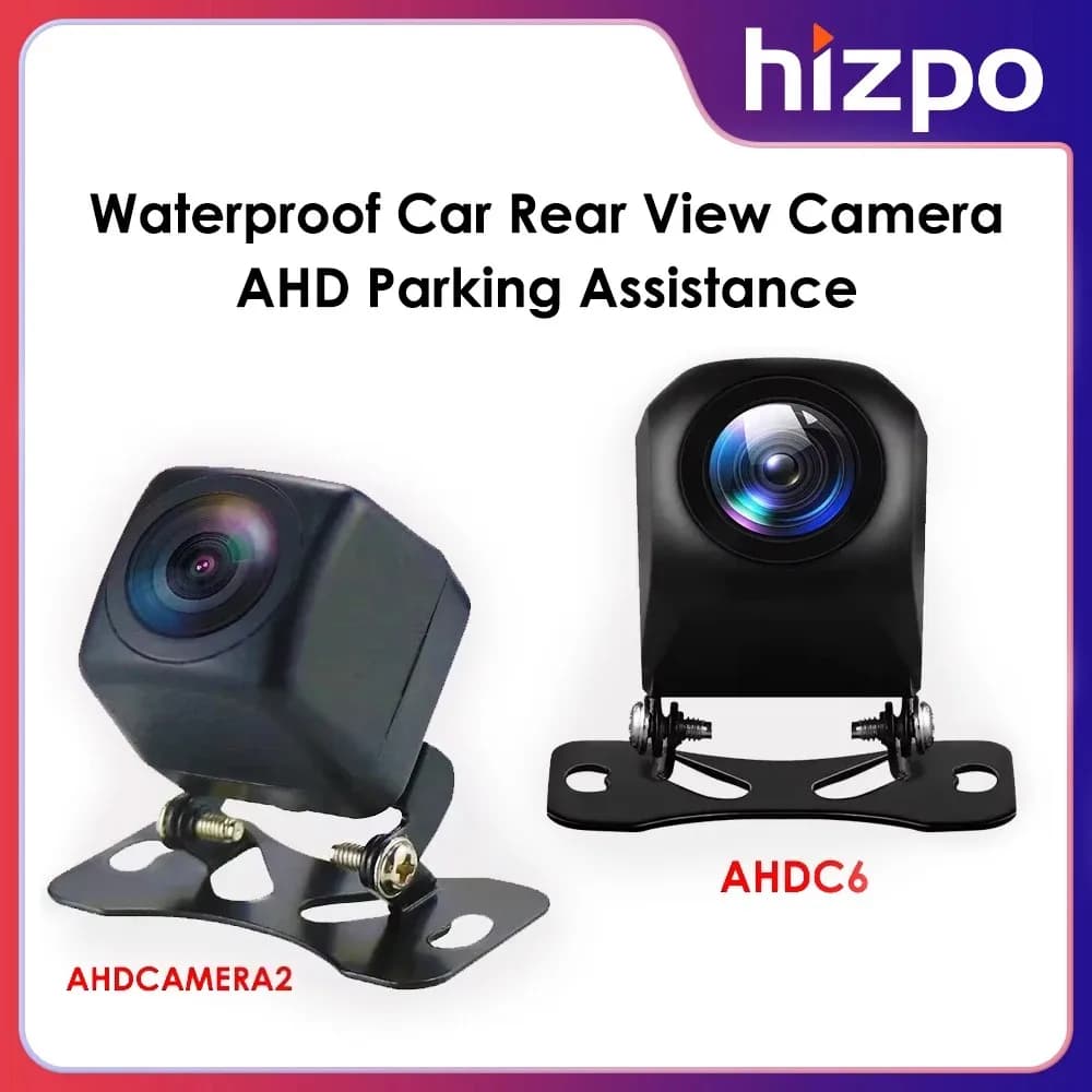 Hizpo AHD 720P 1080P Rückfahrkamera 140 °   150 °   170 °   Weitwinkel-wasserdichte Nachtsicht, universelle Rückfahrhilfe
