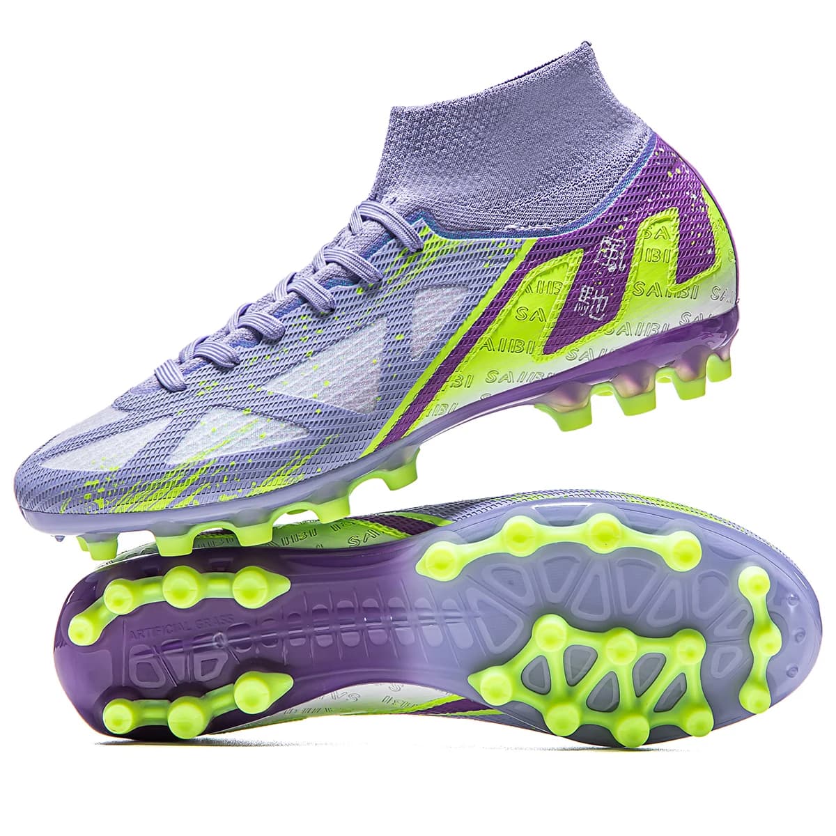 Atmungsaktive Fußballschuhe mit FG/AG-Stollen, geeignet für Training und Wettkampf, für alle Jahreszeiten geeignet.