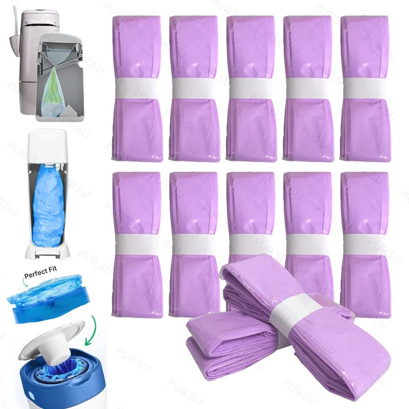 Mehrfarbige Windeleimer-Nachfüllungen für Tommee Tippee Sangenic Simplee oder Twist&Click, für Angelcare, für Genie, für Munchkin Eimer