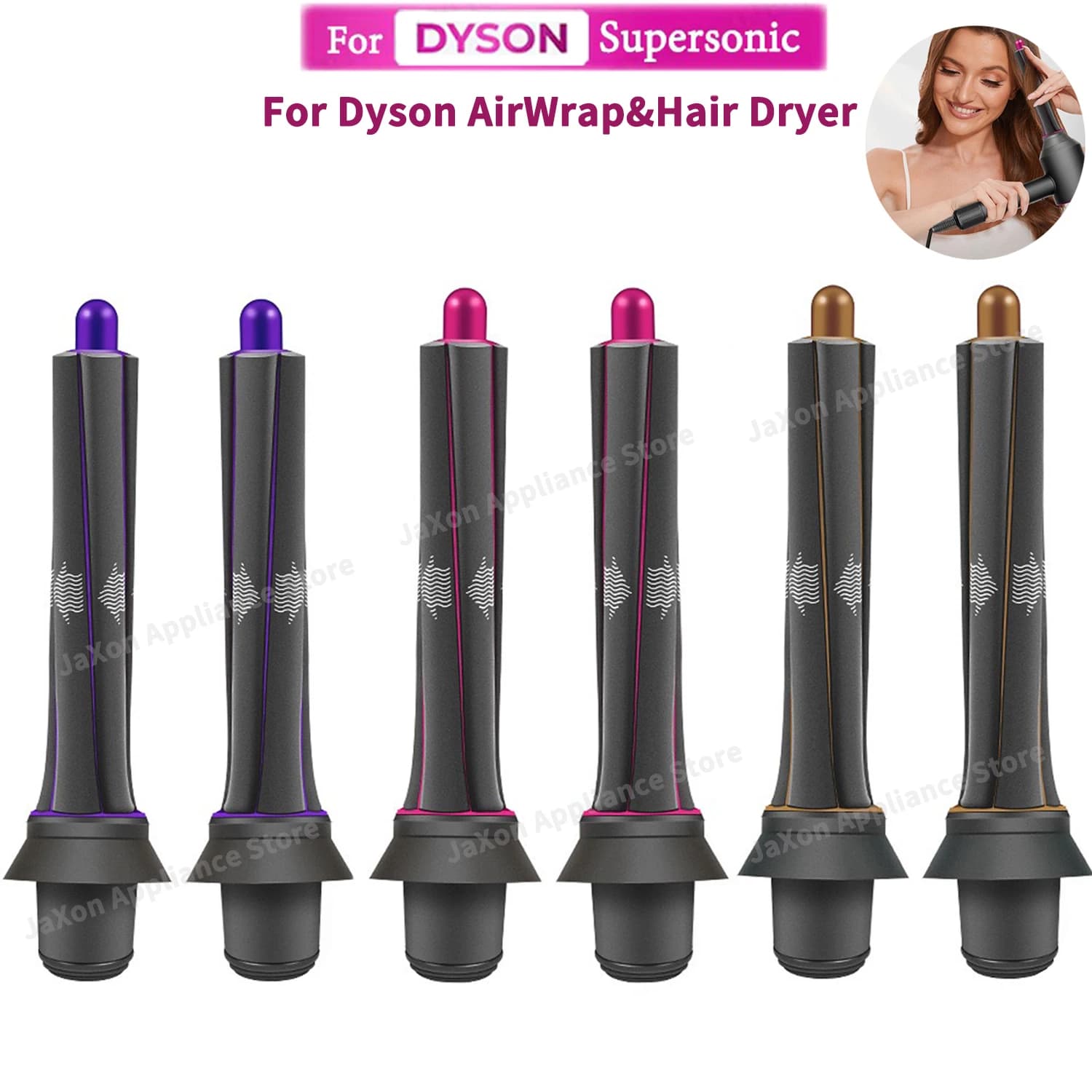 Auto Haartrockner Curling Aufsatz 20/30mm Curling Düse Für Dyson Airwrap & Haartrockner Aufsatz Styling Düsen für Dyson HD08