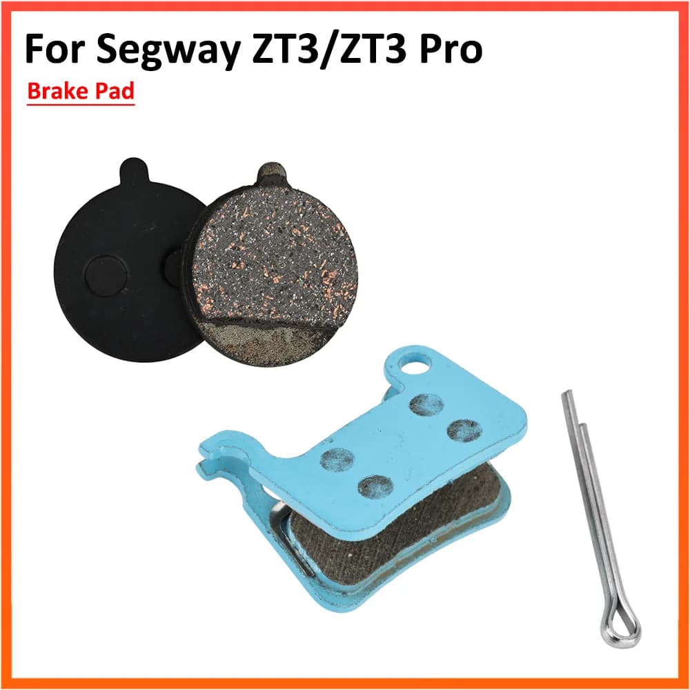 Bremsbeläge Für Segway Ninebot ZT3 / ZT3 Pro Elektrische Roller Vorne Hinten Rad Disc Bremse Halb Voll Metall Pad Ersatz teile
