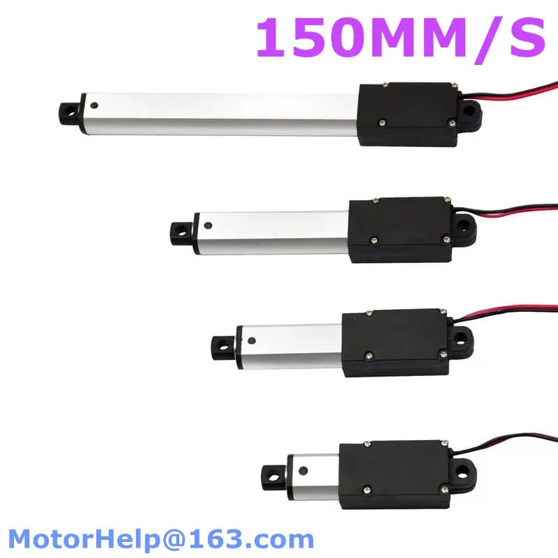 6V 12V 24V angepasster Mikro-Linearantrieb, Motorantrieb, lineal, 10/30/50/100 mm Hub für Fernbedienungen, Robotik-Automatisierung