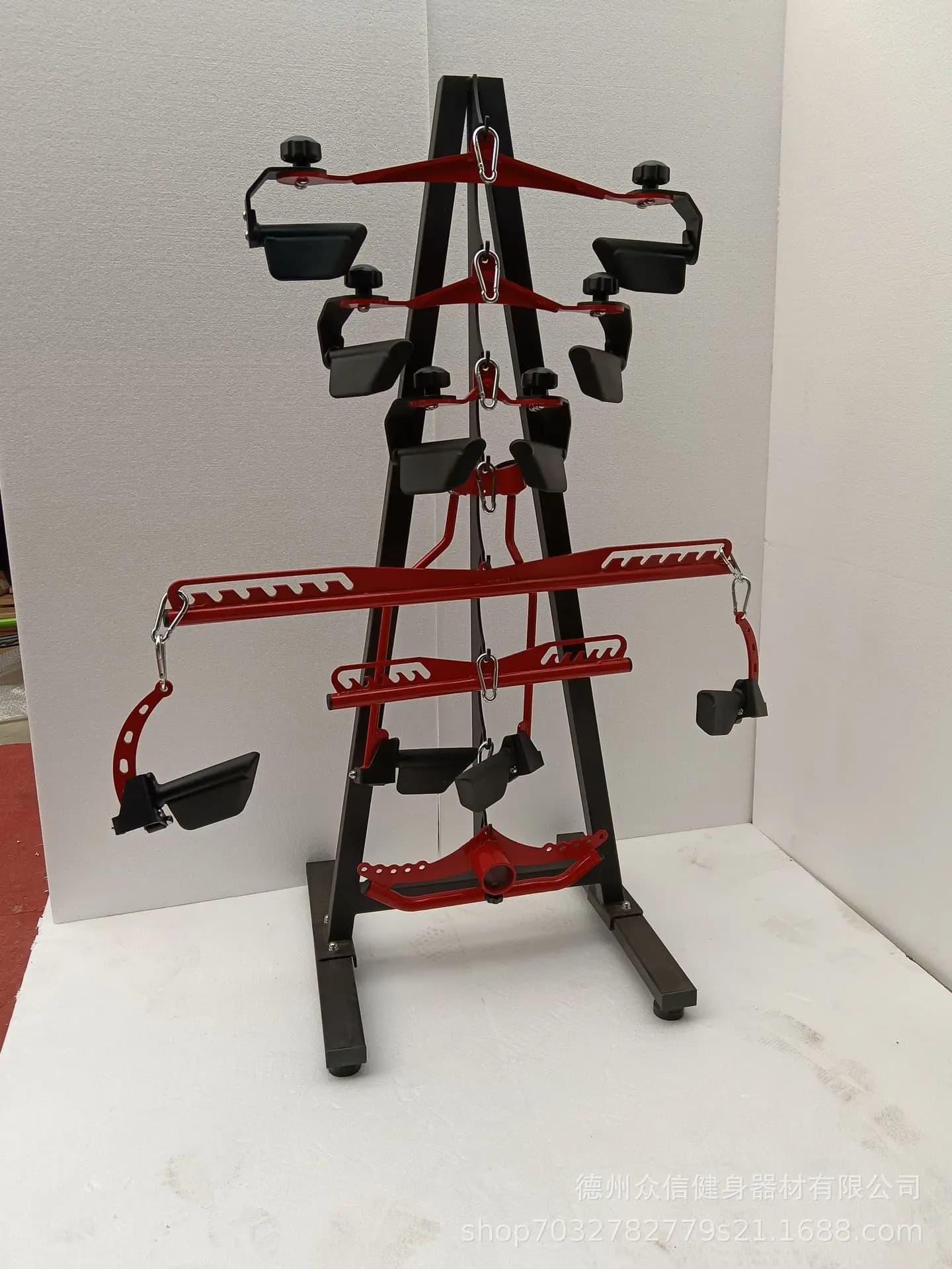 Einstellbare Fitness Lat Pull Down Bar Gym Pulley Kabel Maschine Aufsätze Hause Bizeps Trizeps Zurück Blaster Rudern Workout Griff