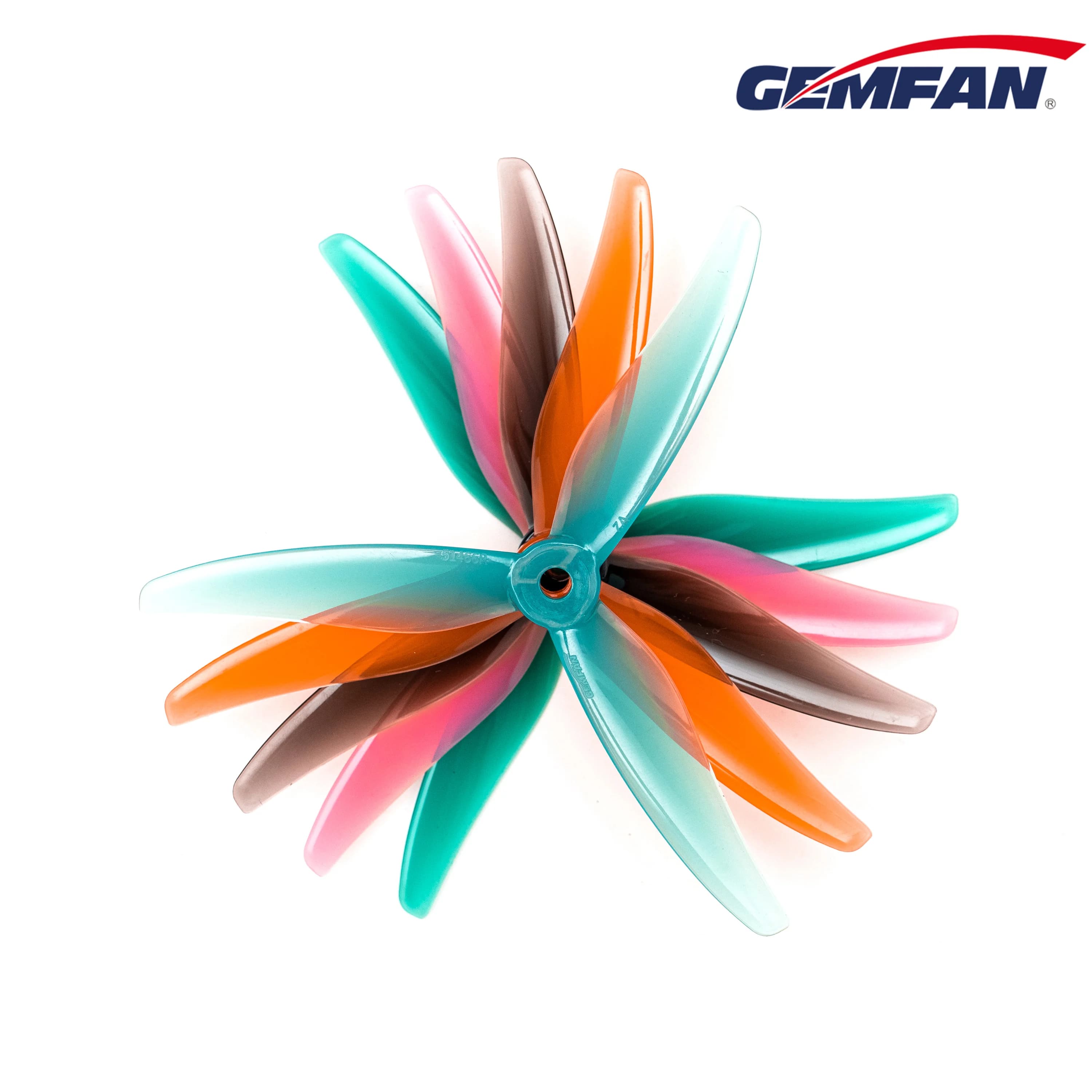 4PCS/ 2Pairs Gemfan 51466 V2 5 zoll 3 Klinge/Tri-Klinge Propeller Requisiten FPV Bürstenlosen motor Für FPV Racing Drone 6 Farben Gelb