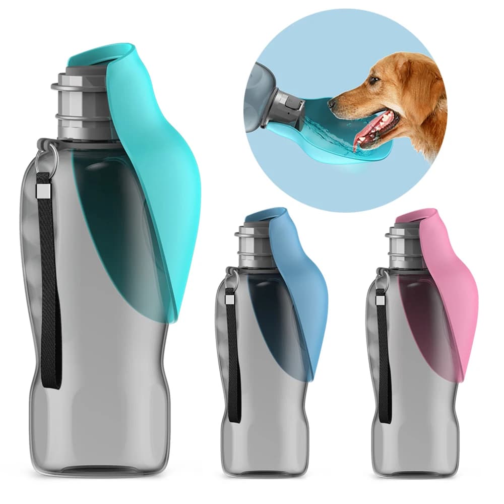 Wasserflasche für große Hunde, tragbarer Reisewasserspender für kleine, mittelgroße und große Hunde, Trinknäpfe für Haustiere,
