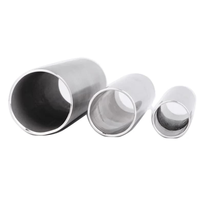 Rundrohr aus Edelstahl, 65 mm, 68 mm, 70 mm, 73 mm, 75 mm