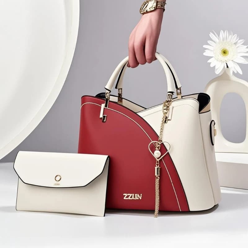Elegante Handtasche für Frauen, luxuriöse Designer-Taschen mit Griff oben, hochwertiges Pu-Leder, Damen-Schulter-Crossbody-Tasche, lässige