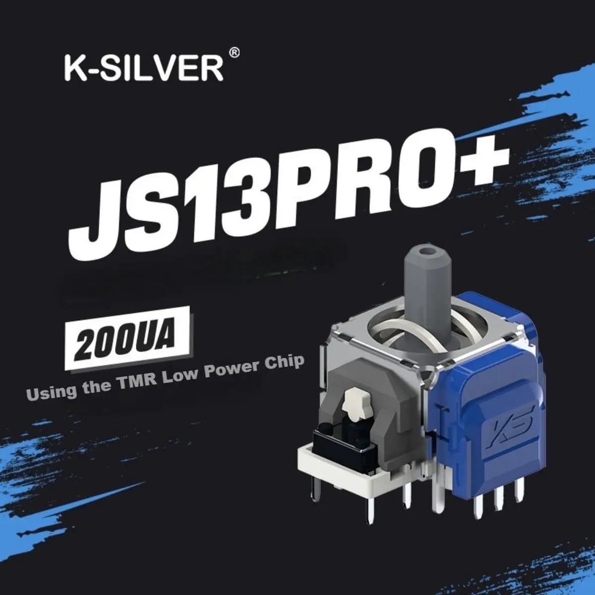 Für PS5 PS4 XBOX Serie Controller 3D Analog Thumbstick K-Silber JS13 PRO + TMR Joystick No-Drift Gamepad Ersatz Zubehör