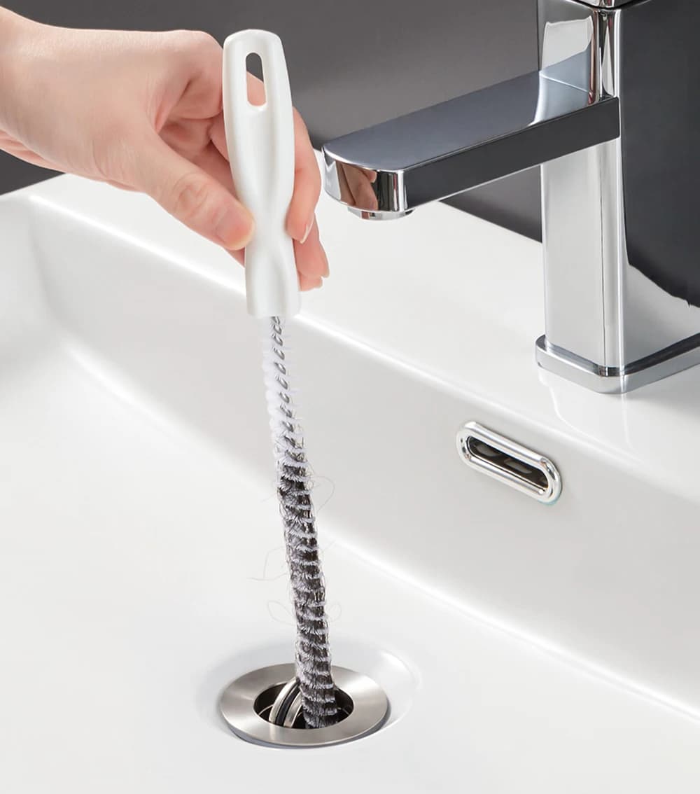 Rohr Bagger Pinsel Bad Haar Kanalisation Waschbecken Reinigung Pinsel Abfluss Reiniger Flexible Reiniger Verstopfen Stecker Loch Entferner Werkzeug