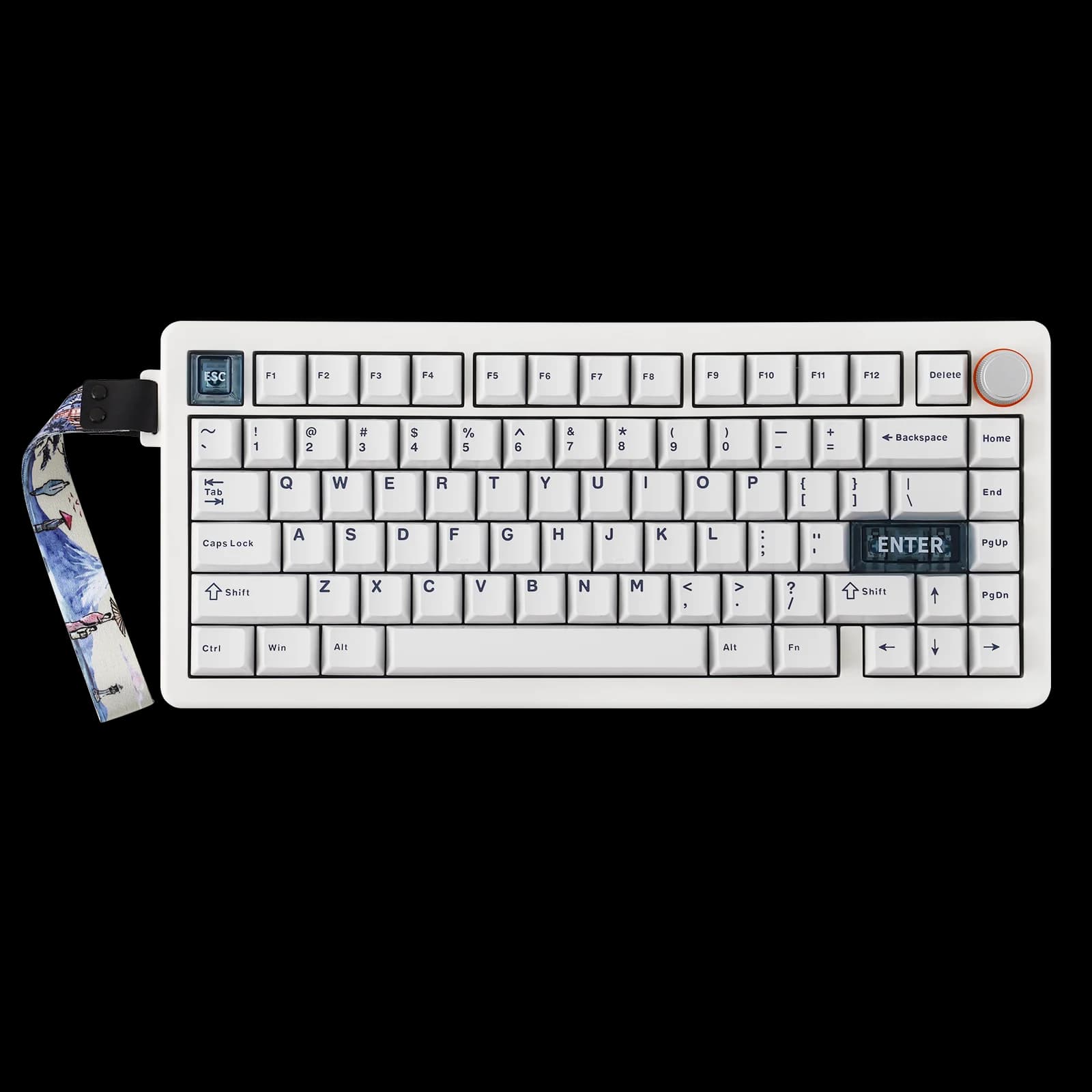 CIDOO QK75 75 % VIA programmierbare Dichtung, kabelgebunden/Bluetooth/2,4 GHz, kabellose mechanische Tastatur mit 4000 mAh Akku und